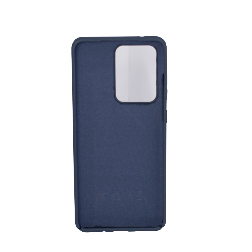 Protectores para celular  para Samsung  S20 Ultra Funda de silicona con felpa Azul